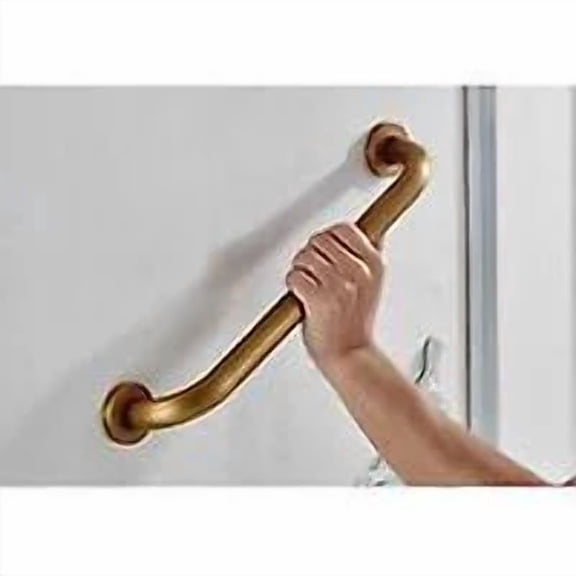 Retro Copper Bathroom Safety Grab Bar Bath Shower Toilet Wall Mounted Towel Rack 30cm
