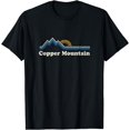 thumbnail image 1 of Retro Copper Mountain Colorado T Shirt Vintage Sunrise Tee, 1 of 3