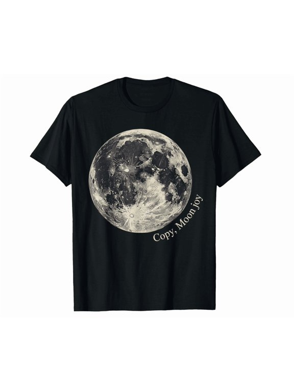 Retro Copy Moon Joy Funny Lunar Quote Space Lover T-Shirt Hot Trending Shirt, Vintage Birthday Gift