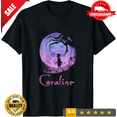 thumbnail image 1 of Retro Coraline Movie Promo Poster Graphic design T-Shirt, ULTRA LIMITED-TH68221, 1 of 2