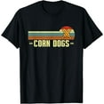 thumbnail image 1 of Retro Corn Dogs Make Hot Dogs On Stick Corn Dog Lover T-Shirt, 1 of 4