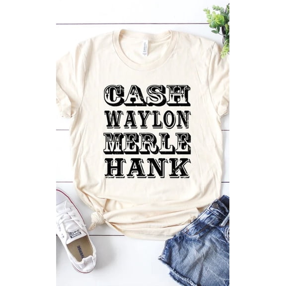 Retro Country Singer Graphic Tee T-Shirt