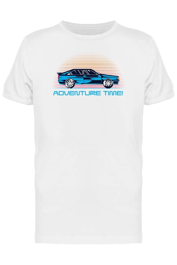 Retro Coupe Car From 1980 T-Shirt Men -Image by Shutterstock, Male Large