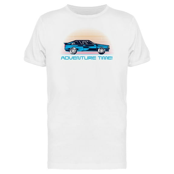 Retro Coupe Car From 1980 T-Shirt Men -Image by Shutterstock, Male x-Large