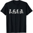 thumbnail image 1 of Retro Cow Print LALA Graphic T-Shirt Funny Western Animal Pattern Unisex Short Sleeve Tee, 1 of 6