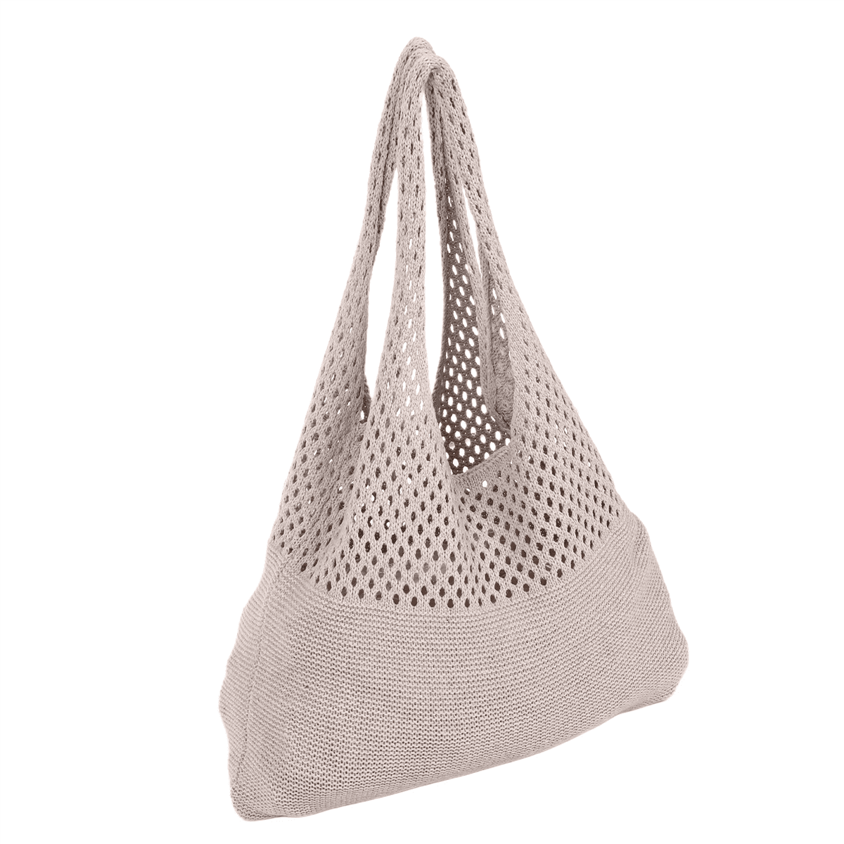 Retro Crochet Beach Handbag for ,Summer Hollow Out Hand Woven Bag,Women Knitting