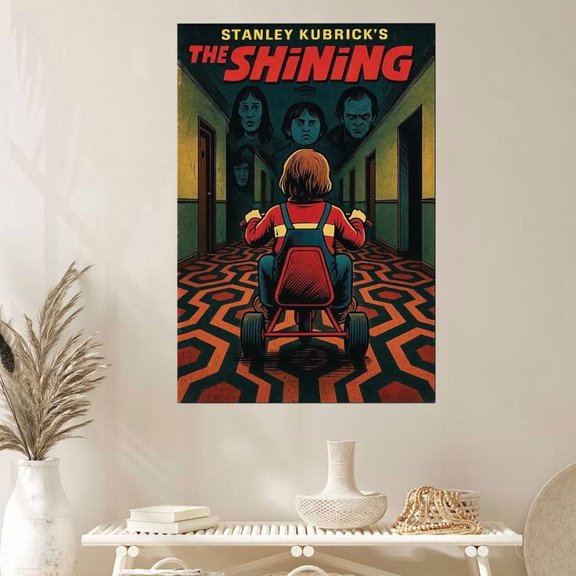 Retro Cult Classic Movie Poster The Shining Poster Size 24''x36'' GoldenGate Collective