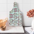 thumbnail image 1 of Retro Cutting Board, Ballerina Shoes with Ribbon Roses Stripes and Polkadots Feminine Design, Decorative Tempered Glass Cutting and Serving Board, Wine Bottle Shape, Beige Pink, by Ambesonne, 1 of 5