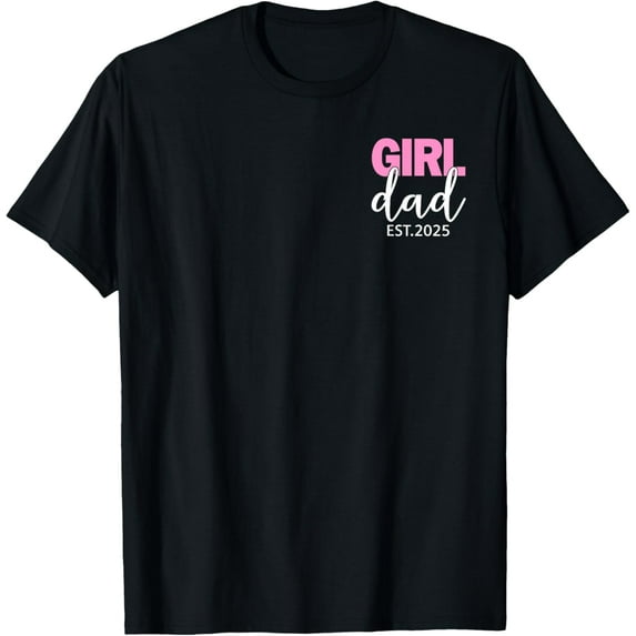Retro Dad Est 2025 Dad Loading 2025 New Men's T-Shirt