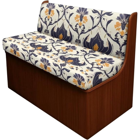 New Retro Rv Retro Damask Flower Rv Dinette Cushion Covers for Rv Bench Seats ...