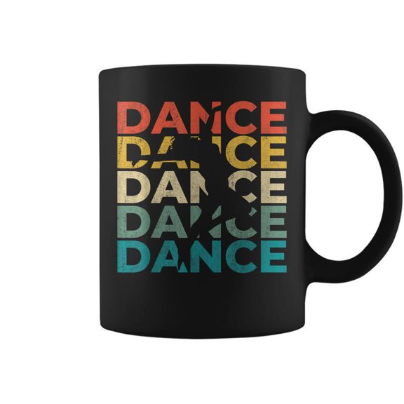 Retro Dancing Funny Coffee Mugs