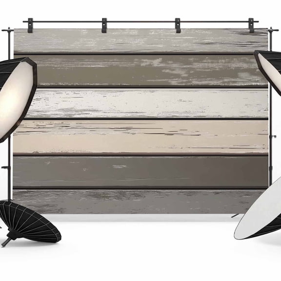 Retro Dark Grey Stripe Backdrop for Photography, Peeling Paint Effect Texture Photo Backdrop Portrait Background Party Banner Photo Backgrounds for Studio Booth Props, 7x5ft