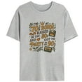 thumbnail image 1 of Retro Decades Graphic Tee Vintage T Shirt Tops Comfortable Short Sleeve Round Neck Gray S-3XL, 1 of 4