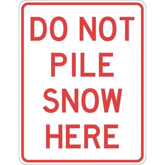 Retro Decor Tin Signs,DO NOT PILE SNOW HERE,for garage,bar,restaurant,living room,bedroom,kitchen,cafe,bar,812inch