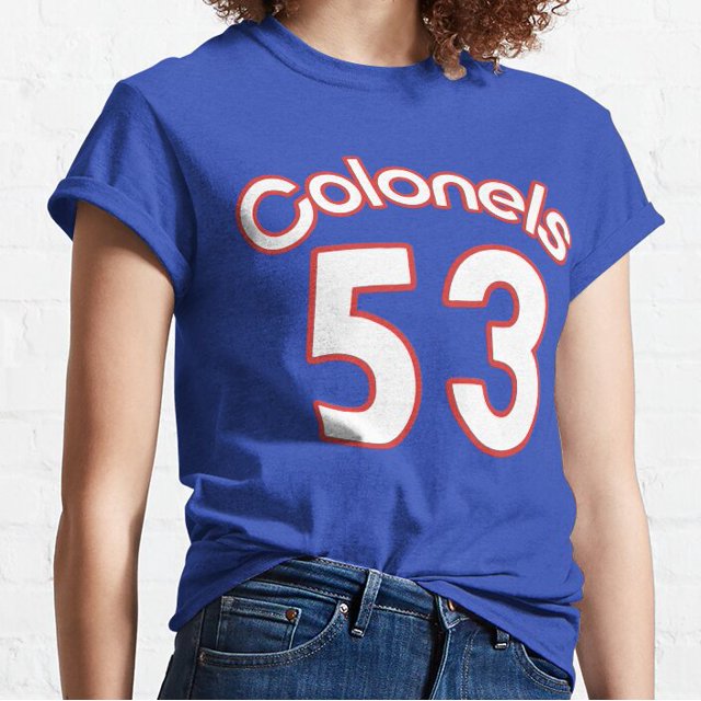 Retro Defunct Kentucky Colonels Artis Gilmore Jersey (Front/Back Print