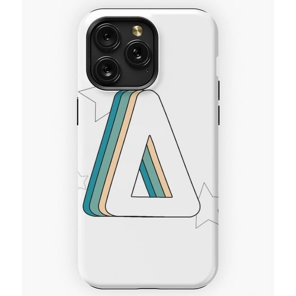 Retro Delta Green Vintage Style Greek Letter A3864 Phone Case for iPhone 11 to 17 Pro Max