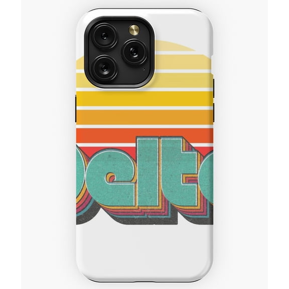 Retro Delta Vintage Style Greek Letter Graphic A3805 Phone Case for iPhone 11 to 17 Pro Max