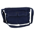 thumbnail image 1 of Retro Denim Shoulder Bag For Women Versatile Crossbody Tote Women Denim Handbag Shoulder Bag Pouch For Travel Shopping Work, 1 of 6