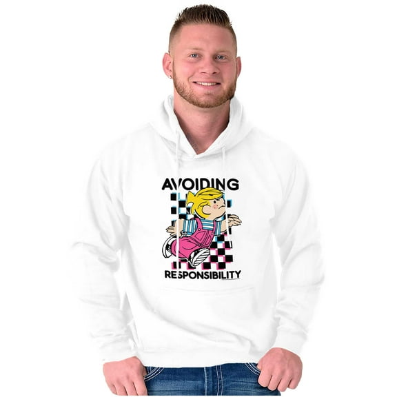 Retro Dennis Avoiding Responsibility Hoodie Sweatshirt Women Men Brisco Brands M