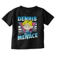 thumbnail image 1 of Retro Dennis The Menace Cartoon Toddler Boy Girl T Shirt Infant Toddler Brisco Brands 12M, 1 of 6