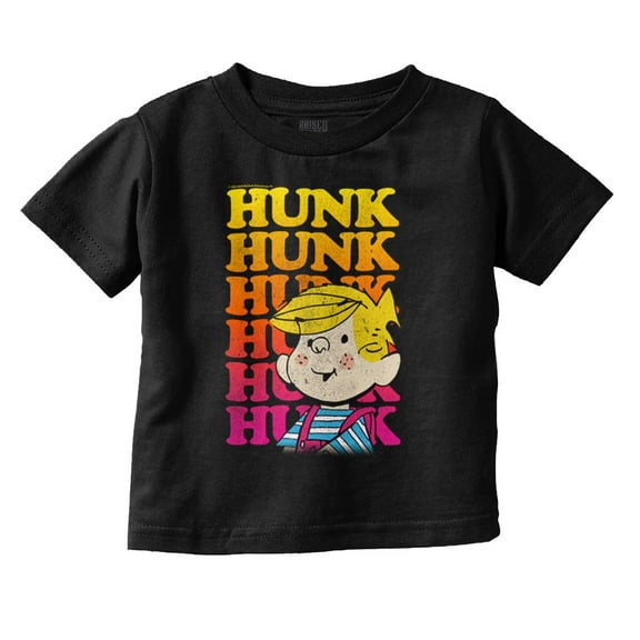 Retro Dennis The Menace Hunk Gradient Youth T Shirt Tee Boys Infant Toddler Brisco Brands 12M