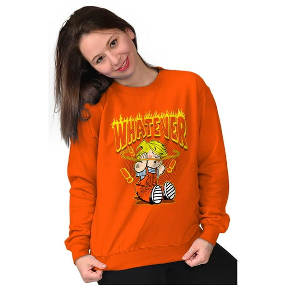 Retro Dennis The Menace Whatever Sweatshirt for Men or Women Brisco Brands S