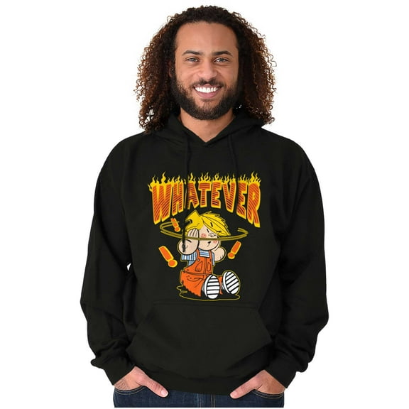 Retro Dennis The Menace Whatever Unisex Plus Size Hoodie Brisco Brands 4X