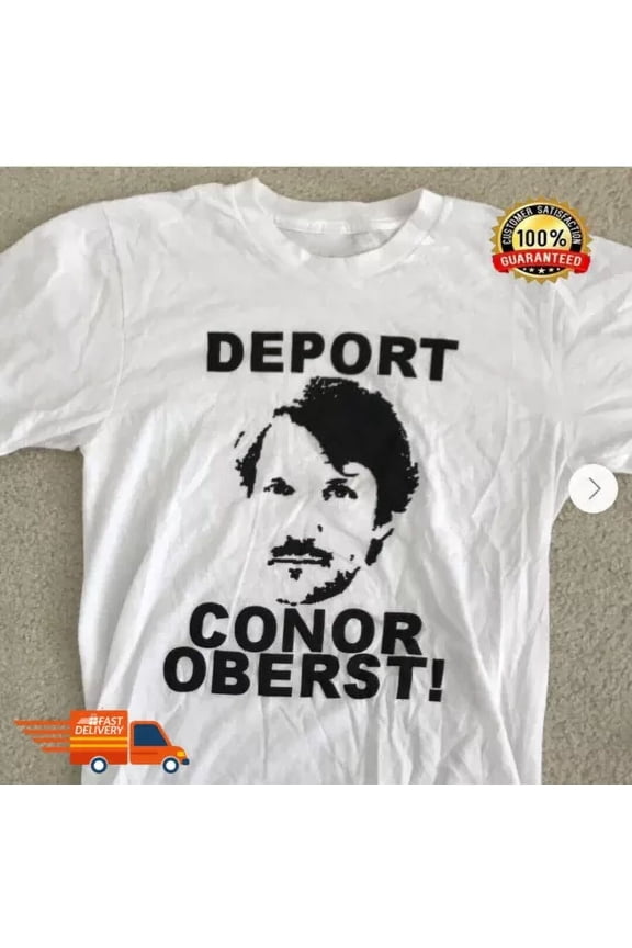 Retro Deport Conor Oberst Shirt Short Sleeve Men White Unisex S-4XL