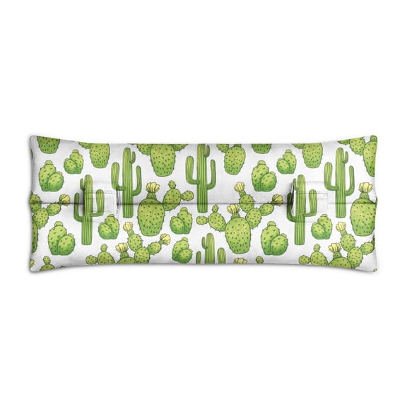 Retro Desert Succulent Seat Belt Cushion Vintage Southwestern Style, Post-Op Mastectomy Pillow with Velcro Straps (Aesthetic Design)