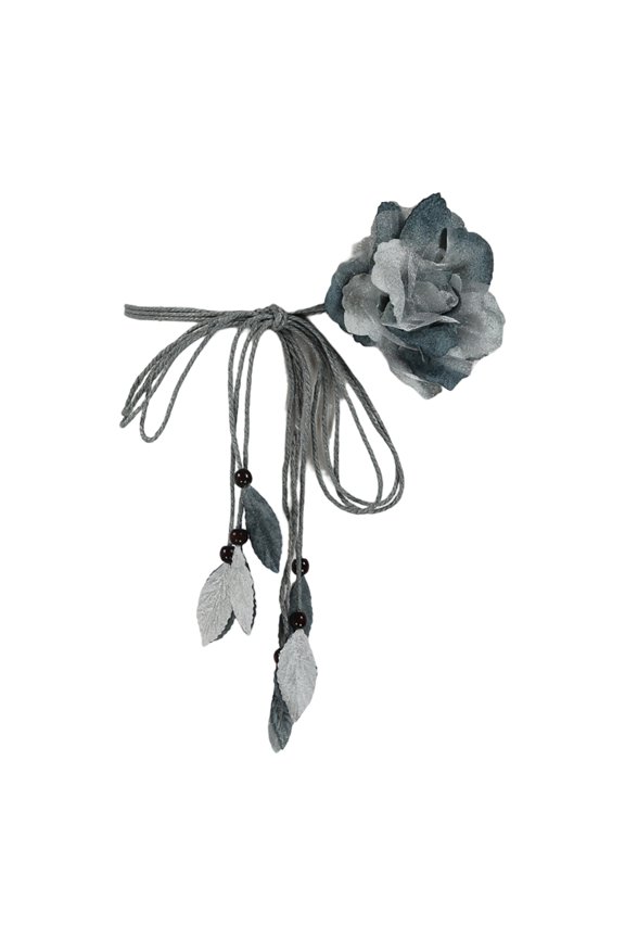 Retro Design Tie Rope Waist Chain Ethnic Flower Body Jewelry Perfect For Festivals And Daily Outfits