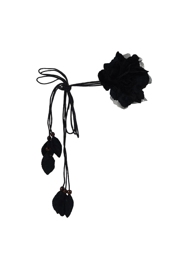 Retro Design Tie Rope Waist Chain Ethnic Flower Body Jewelry Perfect For Festivals And Daily Outfits