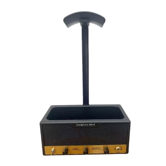 Retro Design Writable Headset Display Stand And Multipurpose Desk Organizers Giftable Music Accessories Holder