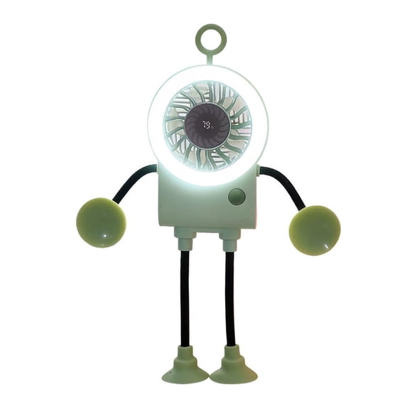 Retro Desktop Fan With 136° Oscillating Head 4 Speed Settings USB Rechargeable Battery Metal Body Quiet Operation for Bedroom Home Office Kitchen