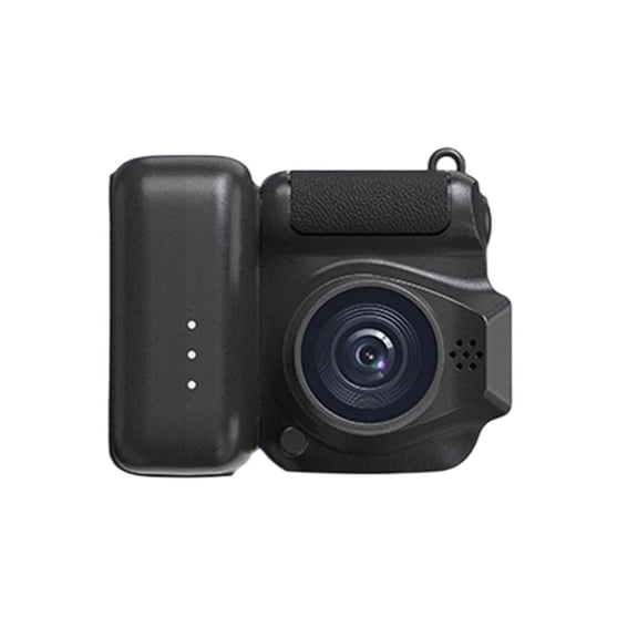 Retro Digital Camera 1080P Video Recorder with External Battery 6pcs Filters