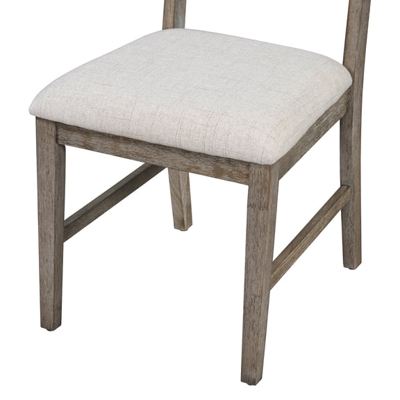 Retro Dining Set with Chairs and Bench | Mealtime and Party Essential | MDF Tabletop and Rubber Wood Legs | Provides Stable and Durable Seating