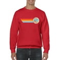 thumbnail image 1 of Retro Dippin' Dots Ice Cream Stripes - Cool Summer Graphic Men's Sweatshirt, 1 of 4