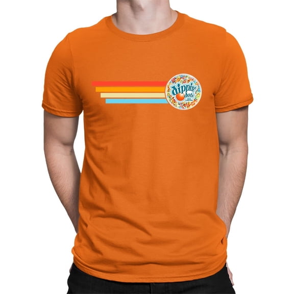 Retro Dippin' Dots Ice Cream Stripes - Cool Summer Graphic Men's T-shirt