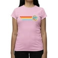 thumbnail image 1 of Retro Dippin' Dots Ice Cream Stripes - Cool Summer Graphic Women's T-shirt, 1 of 4