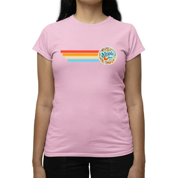 Retro Dippin' Dots Ice Cream Stripes - Cool Summer Graphic Women's T-shirt