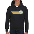 thumbnail image 1 of Retro Dippin' Dots Ice Cream Stripes - Cool Summer Graphic Youth's Hoodie, 1 of 4