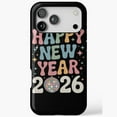 thumbnail image 1 of Retro Disco Happy New Year 2026 Party iPhone Case 17 through 11 Pro Max, 1 of 2