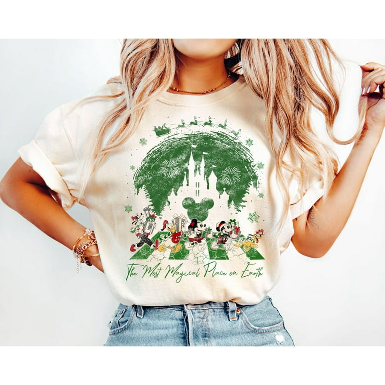 Retro Disney 2024 Christmas Shirts, Mickey'S Very Merry Christmas