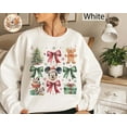 Retro Disney Coquette Bows Gingerbread Christmas Tree Shirt, Mickey'S