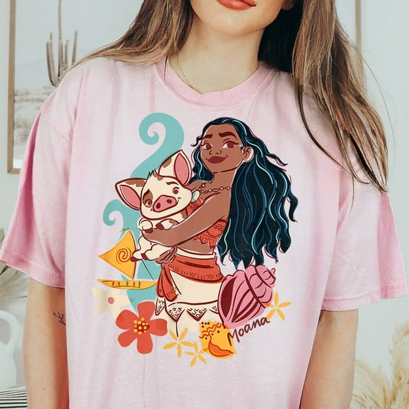 Retro Disney Moana Pua Pig Shirt, Walt Disney World T-shirt, Disney Vacay Mode, The Magic Kingdom, Disneyland Vacation Tee Birthday Gift