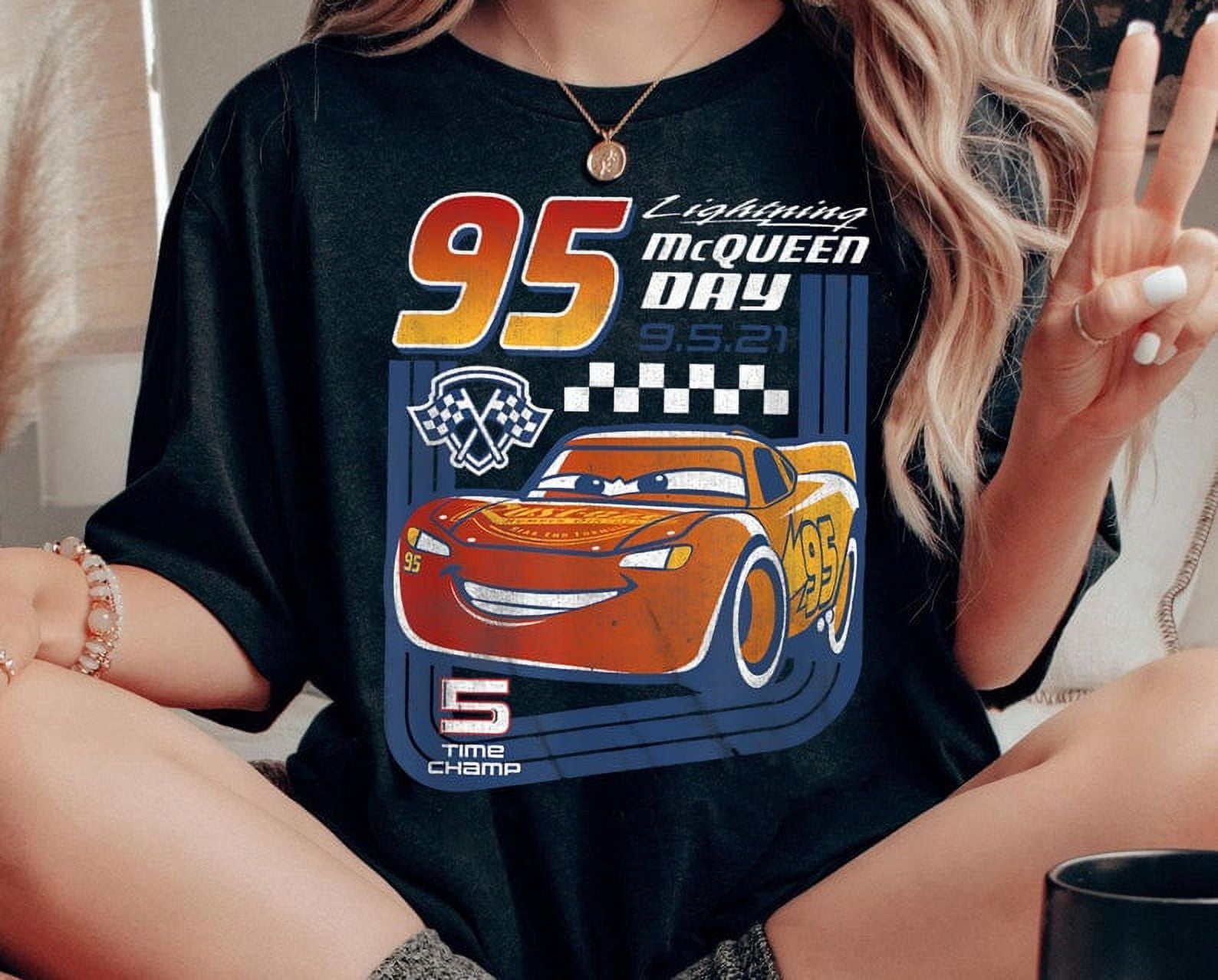 Retro Disney Pixar Cars Shirt Vintage Lightning Mcqueen Trading Card Vintage Race T shirt Disneyland Family Matching Tee Disney Trip The Unisex comfort colors comfort colors t shirt design. Walmart ...
