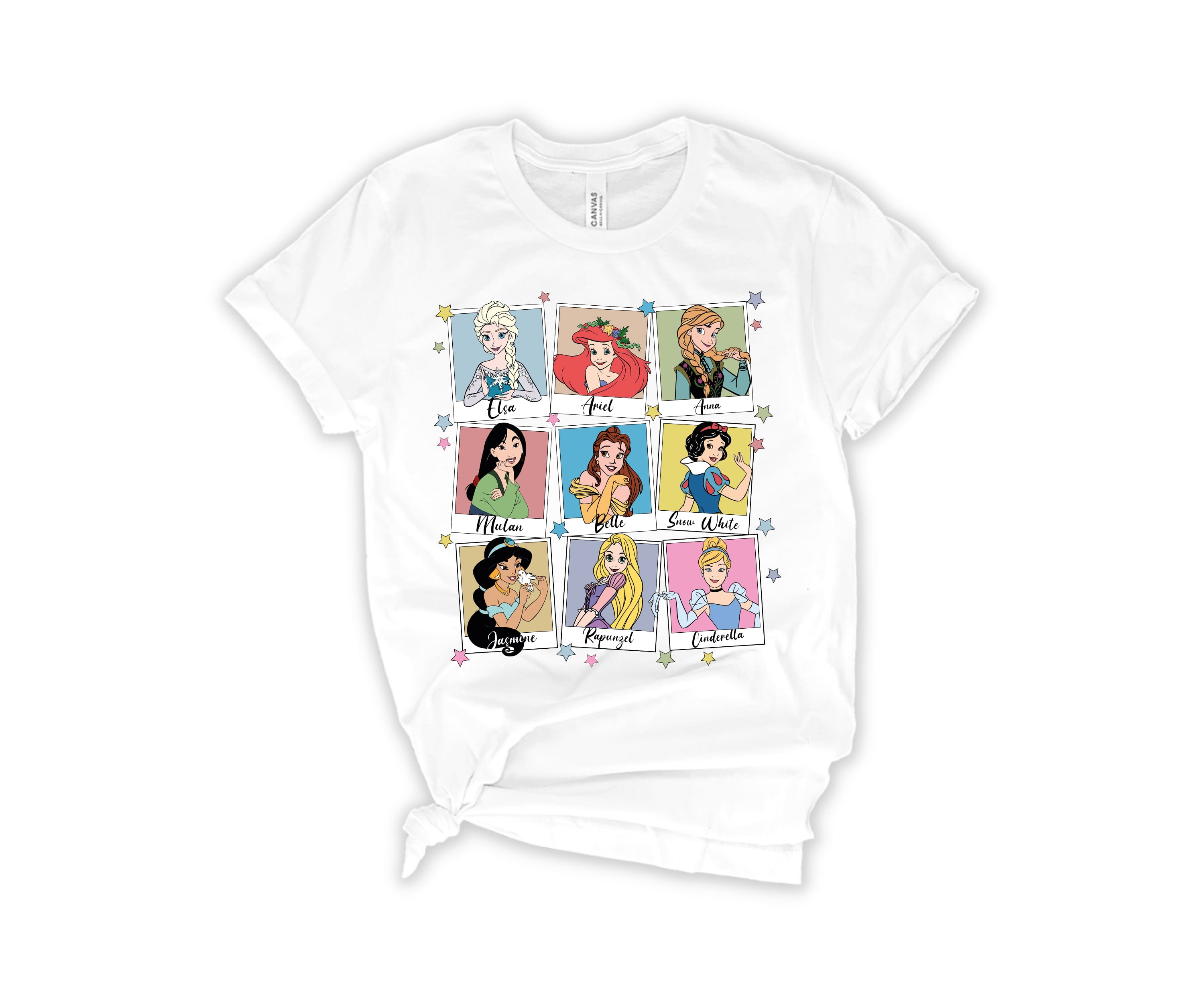 Cotton Sleeve Shirt Short of Ariel Dreams An Little - Disney Ocean Adults Heather for T- Mermaid Customized-Athletic - The