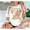 thumbnail image 1 of Retro Disney Simba Lion King T-Shirt, I'm Working On My Roar shirt, The Lion King Animal Kingdom Tee, Birthday Gift, Disneyland Family Trip,Ivory color,size L, 1 of 5