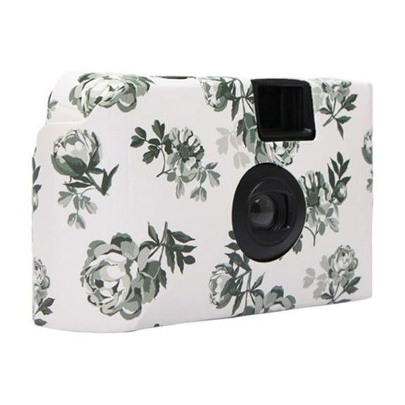 Retro Disposable Film Camera Manual Fool Cameras with 8/12pcs Film One Time Film Photo Machine Kids Birthday Gift