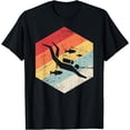 thumbnail image 1 of Retro Distressed Scuba Diving T-Shirt, 1 of 4