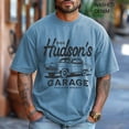 thumbnail image 1 of Retro Doc Hudsons Garage Shirt, Radiator Springs Doc Hudson Shirt, Pixar Cars, Mens Disneyland Tee, Cars Land Shirt, Boyfriends Gift, 1 of 6